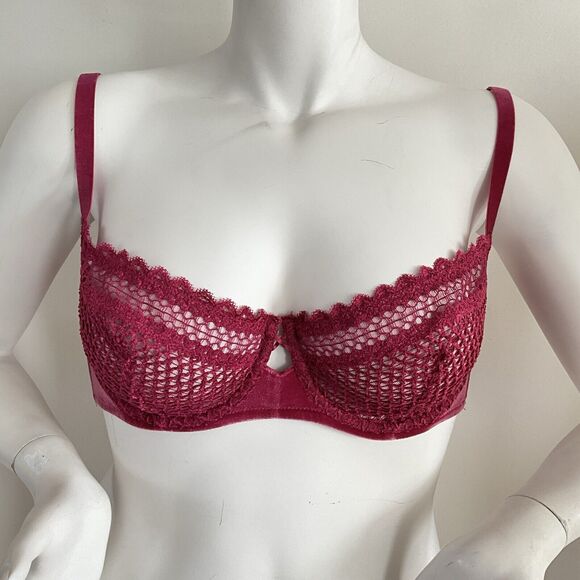 Savage X Fenty Bra 38D Velvet Vixen Unlined Balconette - Picture 11 of 11